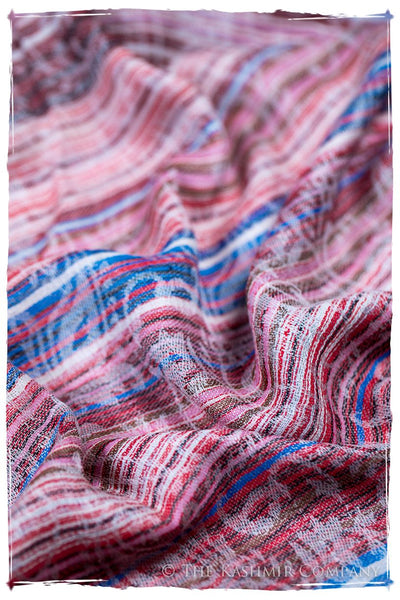 Raffaella Champs de Paisley Ivory Kashmir Wool Scarf