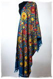 Fleur du Soleil Marie-Élise Bleu Renoirs Dream Shawl