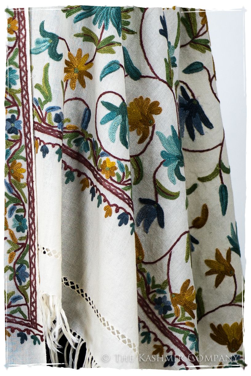 Jardin de Georgette Notre Dame Shawl