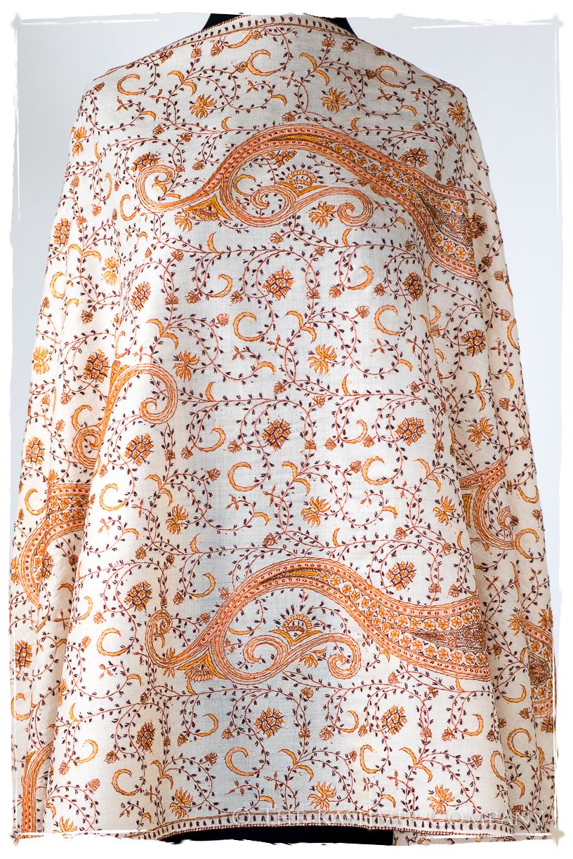 Auroré de'Laine Sozni Orient Shawl
