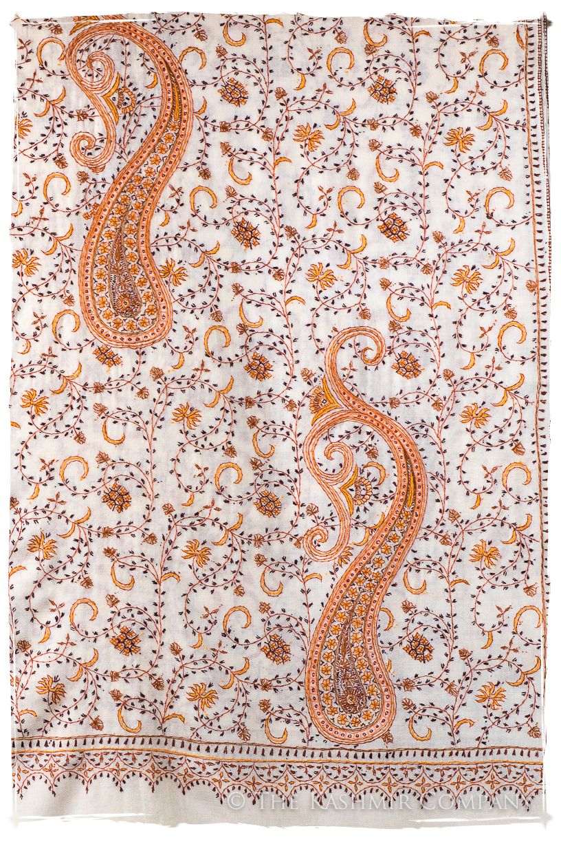 Auroré de'Laine Sozni Orient Shawl