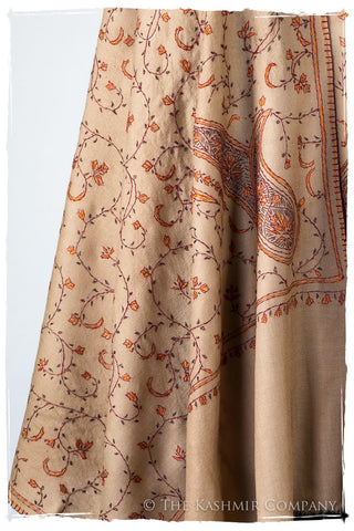 Basilié de'Laine Sozni Paisley Orient Shawl