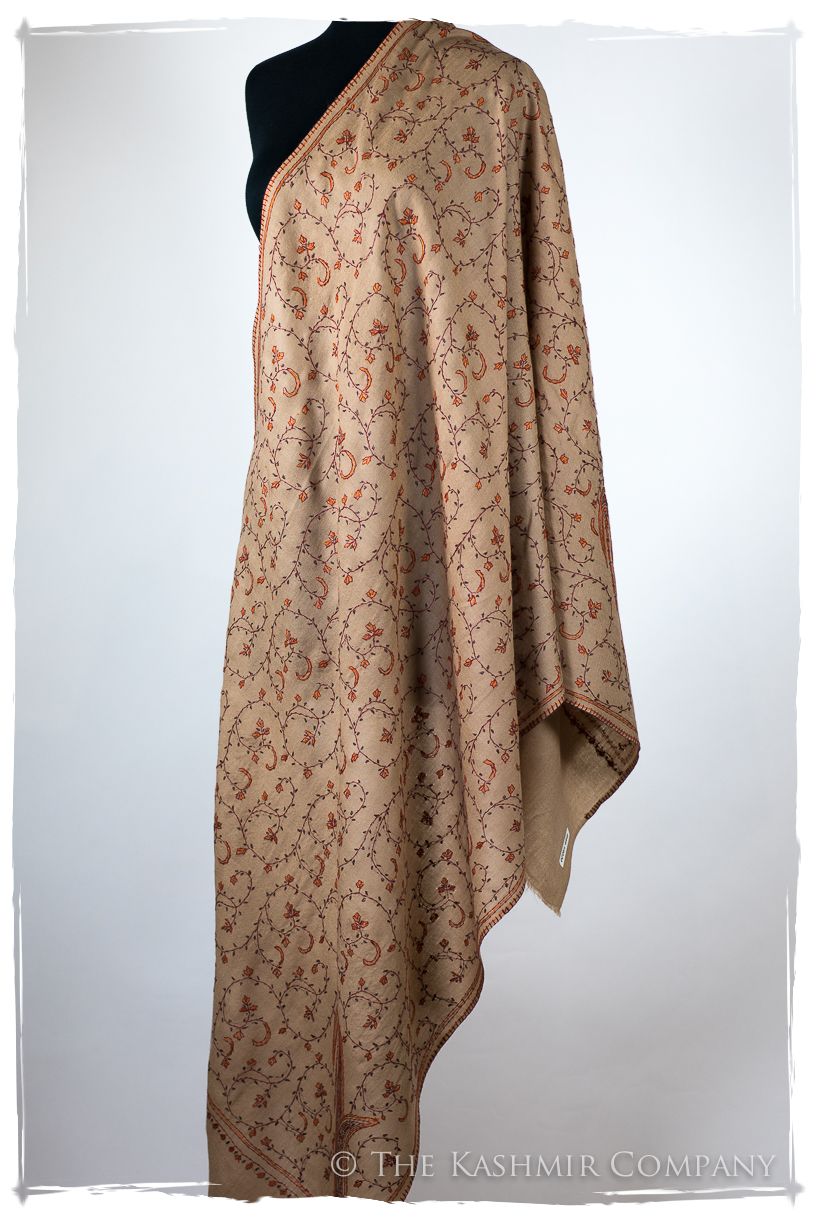 Basilié de'Laine Sozni Paisley Orient Shawl
