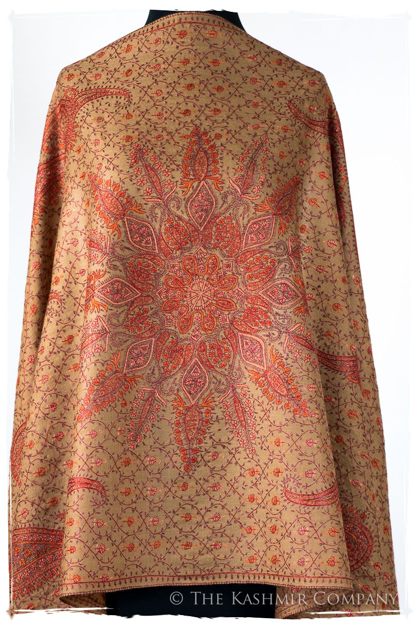 Bijou Auroré de'Laine Sozni Paisley Orient Shawl