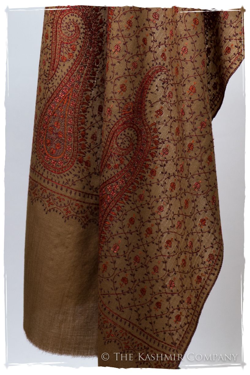 Bijou Auroré de'Laine Sozni Paisley Orient Shawl