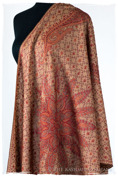 Bijou Auroretté de'Laine Sozni Paisley Orient Shawl