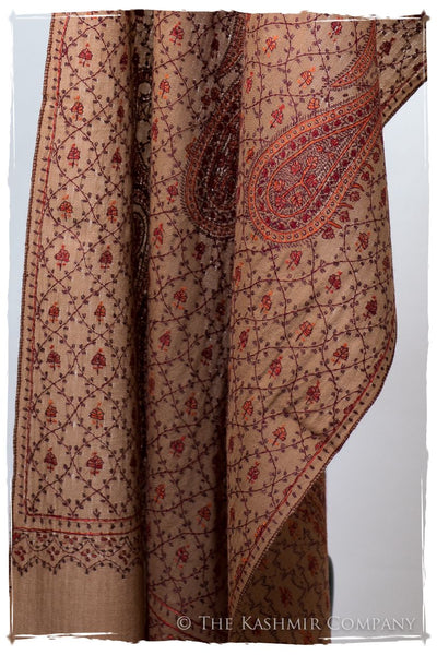 Bijou Auroretté de'Laine Sozni Paisley Orient Shawl