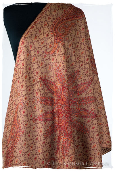 Bijou Auroretté de'Laine Sozni Paisley Orient Shawl