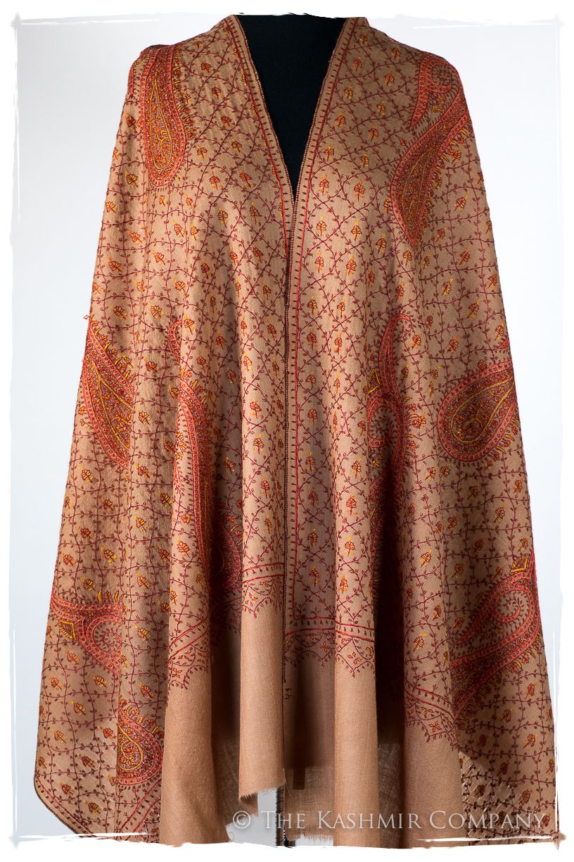 Bijou Adellé de'Laine Sozni Paisley Orient Shawl