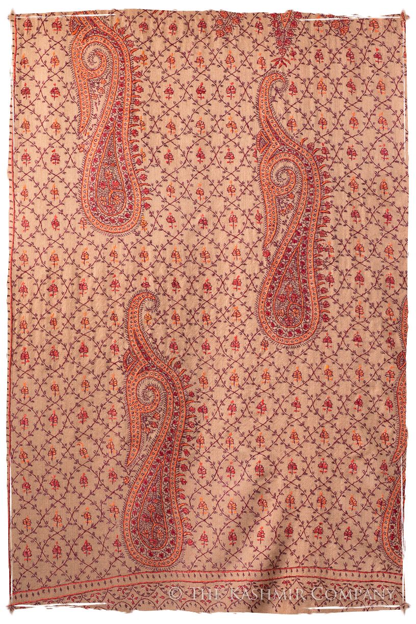 Bijou Adellé de'Laine Sozni Paisley Orient Shawl
