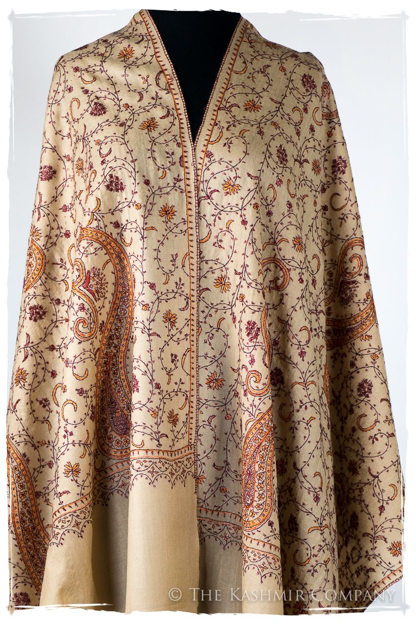 Blaisé de'Laine Sozni Paisley Orient Shawl