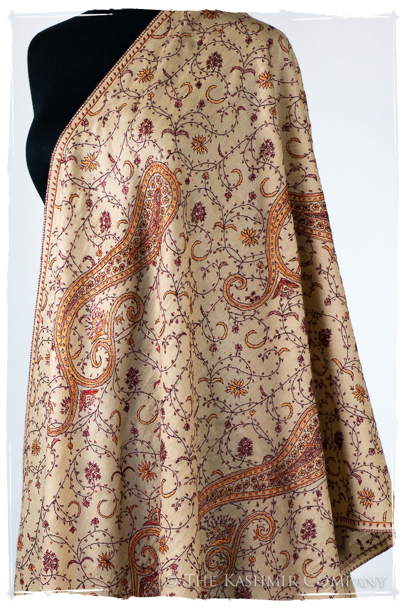 Blaisé de'Laine Sozni Paisley Orient Shawl