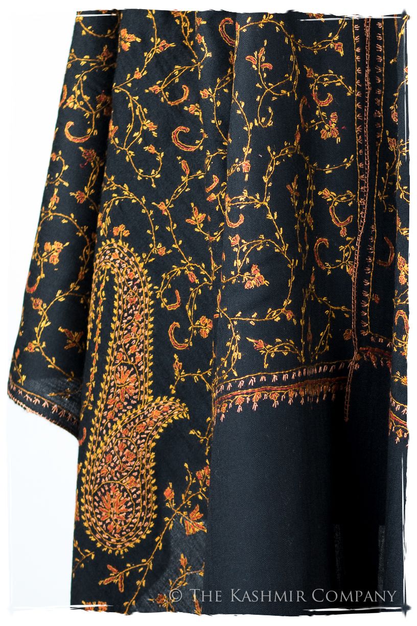 Bellé Amalié de'Laine Sozni Paisley Orient Shawl