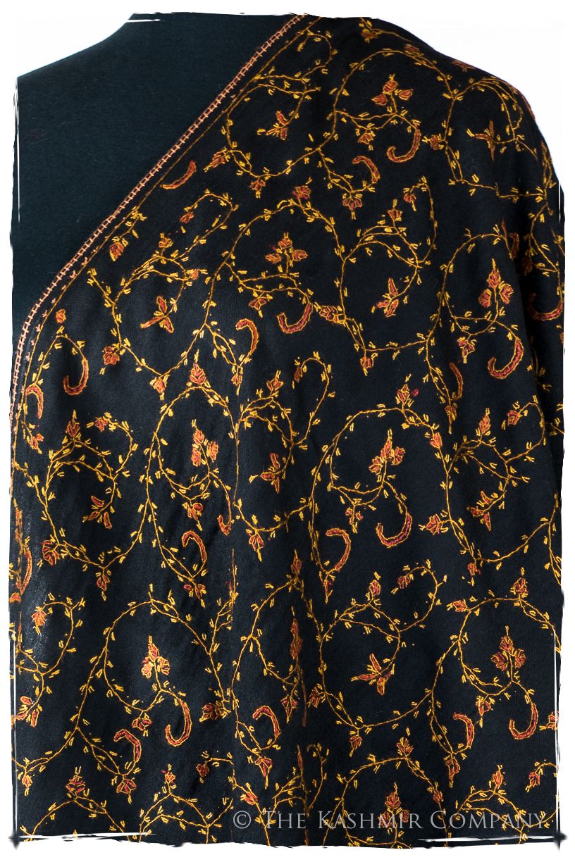 Bellé Amalié de'Laine Sozni Paisley Orient Shawl