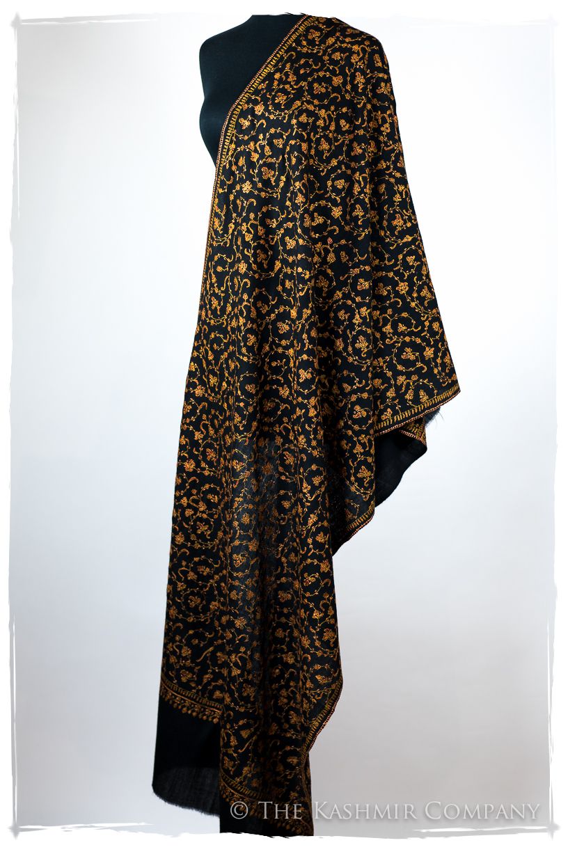 Camillé de'Laine Sozni Paisley Orient Shawl