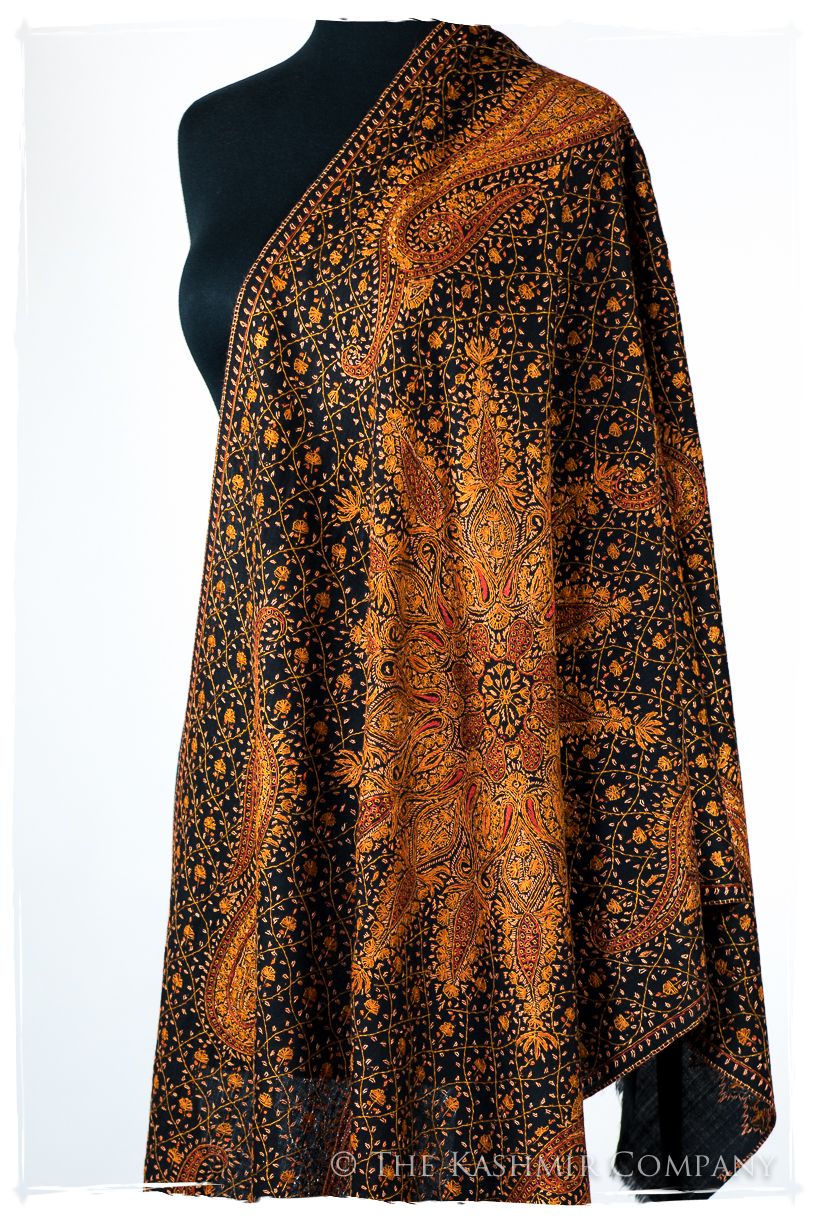 Bijou Adalaidé de'Laine Sozni Paisley Orient Shawl
