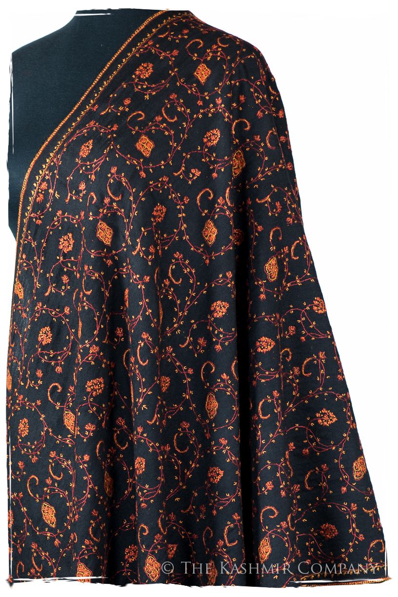 Camillé Abriellé de'Laine Sozni Orient Shawl