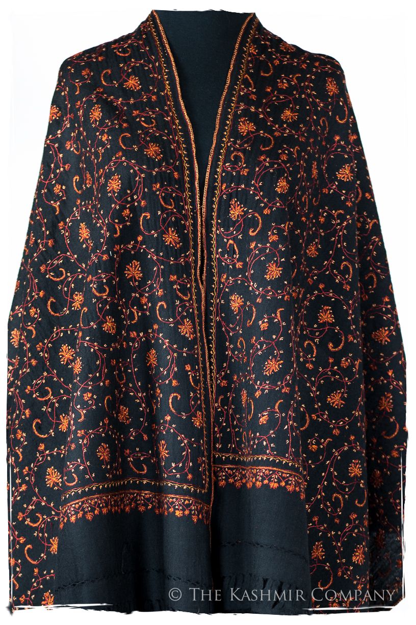 Camillé Basilié de'Laine Sozni Orient Shawl