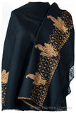 Capuciné de'Laine Sozni Frontières Orient Shawl