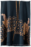 Capuciné de'Laine Sozni Frontières Orient Shawl