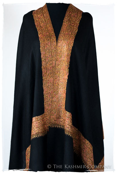 Chanellé Mascaradé de'Laine Sozni Frontières Orient Shawl