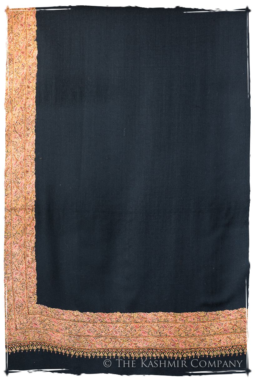 Chanellé Mascaradé de'Laine Sozni Frontières Orient Shawl