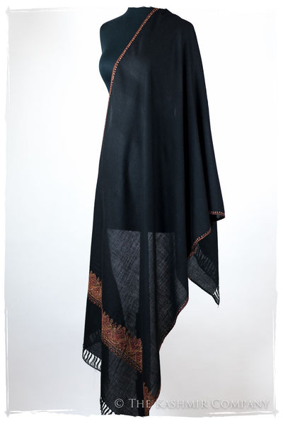 Chanellé Annetté de'Laine Sozni Frontières Orient Shawl