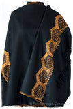 Chanellé Arabesqué de'Laine Sozni Frontières Orient Shawl