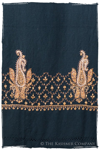 Capuciné Basilié de'Laine Sozni Frontières Orient Shawl