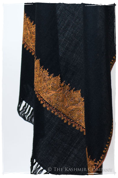 Chanellé Abriellé de'Laine Sozni Frontières Orient Shawl