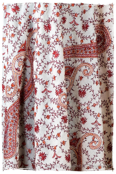 Auroretté Basilié de'Laine Sozni Paisley Orient Shawl