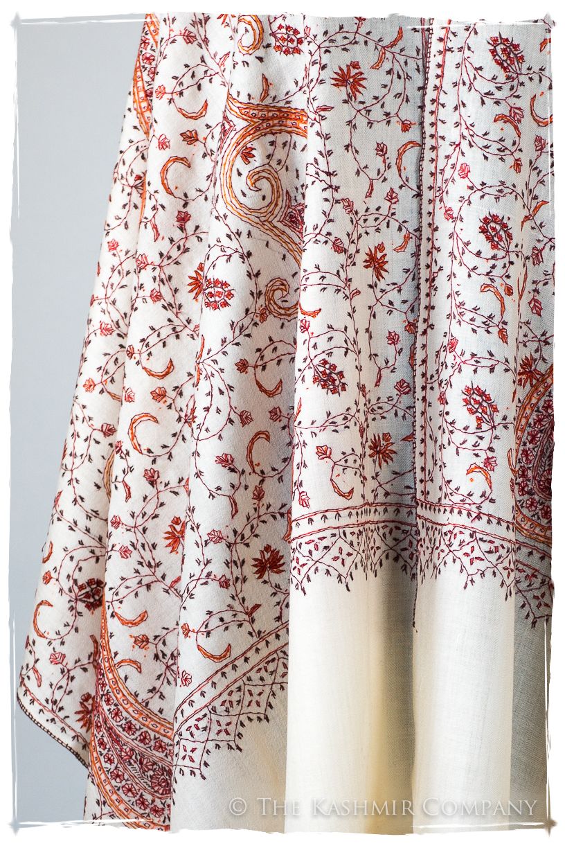 Auroretté Bellé de'Laine Sozni Paisley Orient Shawl