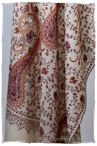 Auroretté Bellé de'Laine Sozni Paisley Orient Shawl