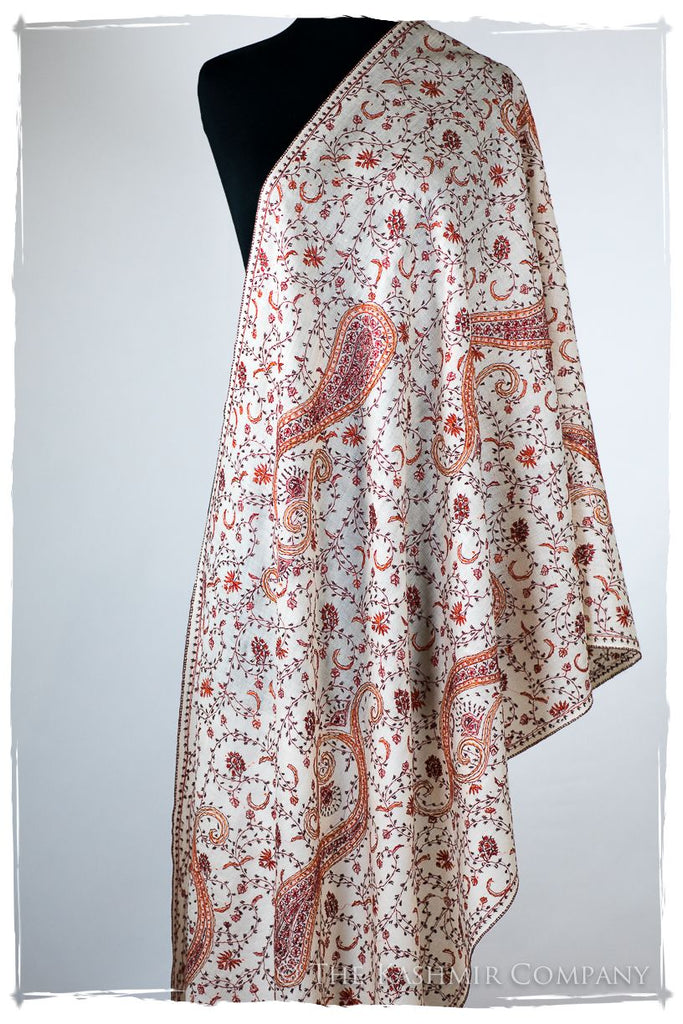 Auroretté Bellé de'Laine Sozni Paisley Orient Shawl — Seasons by The ...