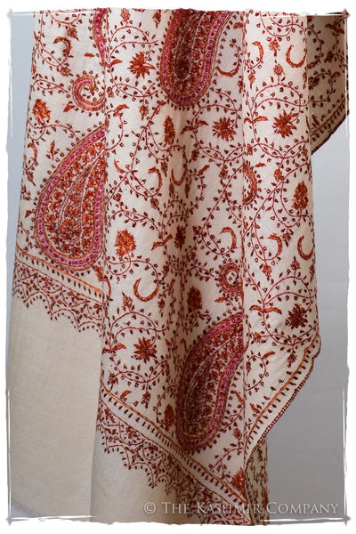 Auroretté Benoiteé de'Laine Sozni Paisley Orient Shawl