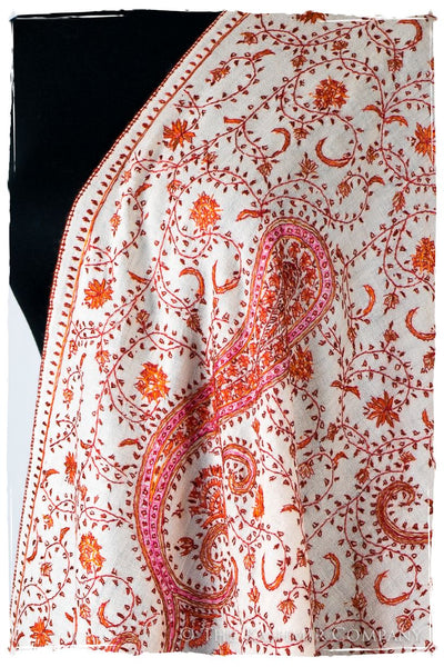 Auroretté Benoiteé de'Laine Sozni Paisley Orient Shawl