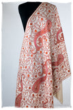 Auroretté Benoiteé de'Laine Sozni Paisley Orient Shawl