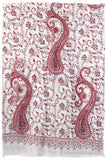 Auroretté Blaisé de'Laine Sozni Paisley Orient Shawl