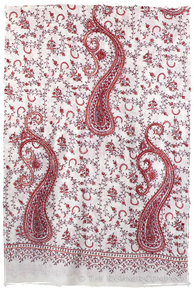 Auroretté Blaisé de'Laine Sozni Paisley Orient Shawl