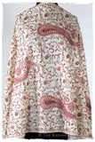 Auroretté Blanché de'Laine Sozni Paisley Orient Shawl