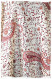 Auroretté Blanché de'Laine Sozni Paisley Orient Shawl