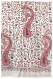 Auroretté Blanché de'Laine Sozni Paisley Orient Shawl