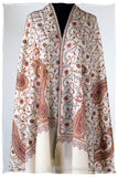 Auroretté Blissé de'Laine Sozni Paisley Orient Shawl
