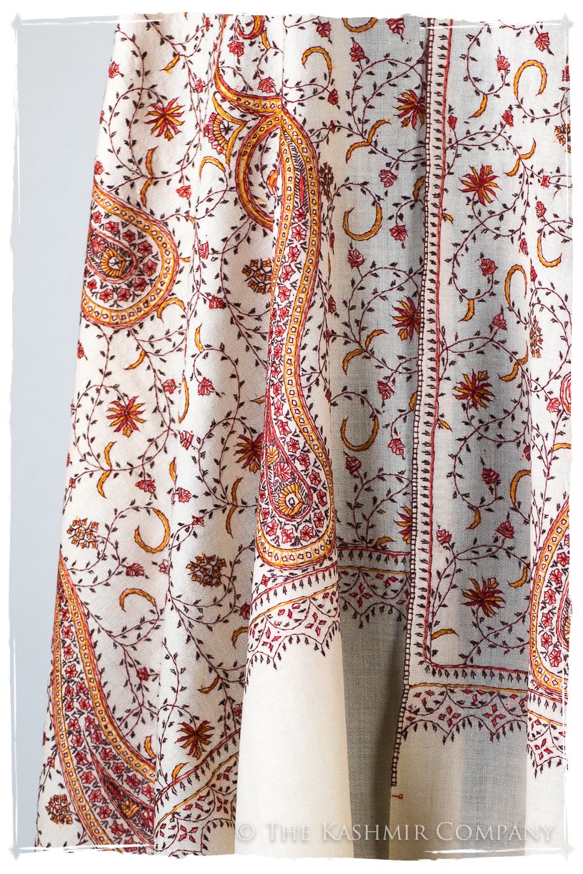 Auroretté Blissé de'Laine Sozni Paisley Orient Shawl