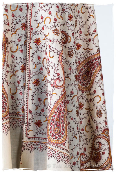 Auroretté Blissé de'Laine Sozni Paisley Orient Shawl