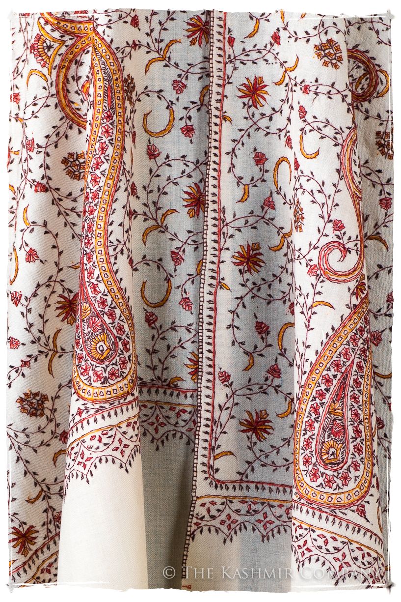 Auroretté Blissé de'Laine Sozni Paisley Orient Shawl