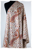 Auroretté Blissé de'Laine Sozni Paisley Orient Shawl