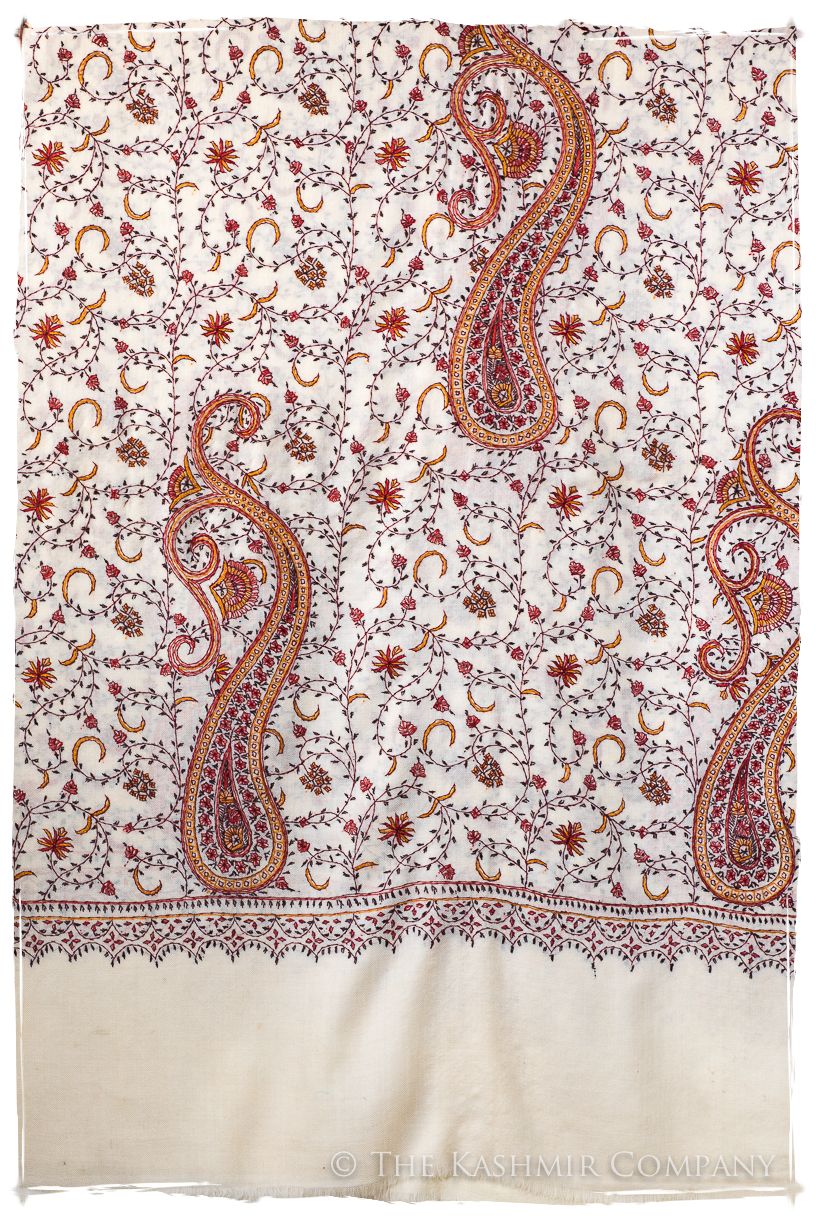 Auroretté Blissé de'Laine Sozni Paisley Orient Shawl