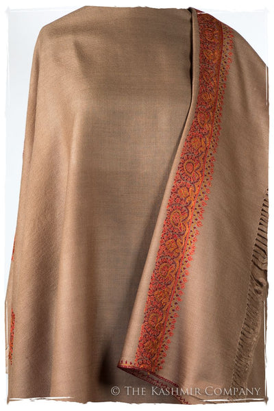 Chanellé Annelysé de'Laine Sozni Frontières Orient Shawl