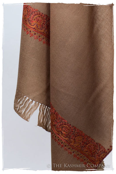 Chanellé Annelysé de'Laine Sozni Frontières Orient Shawl